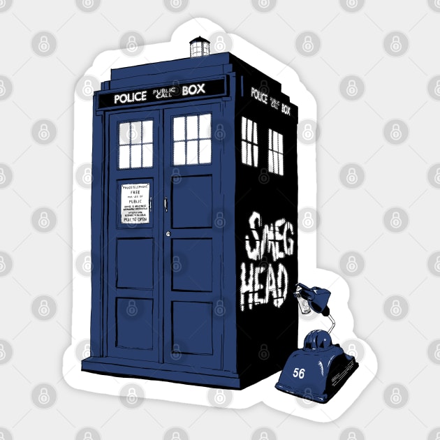 Bad SMEG HEAD Sticker by cubik